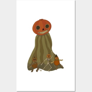 pottsfield pumpkins Posters and Art